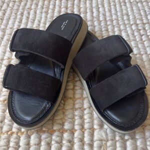 Rag & Bone Suede Parker Slide Sandal Size 8 (38)